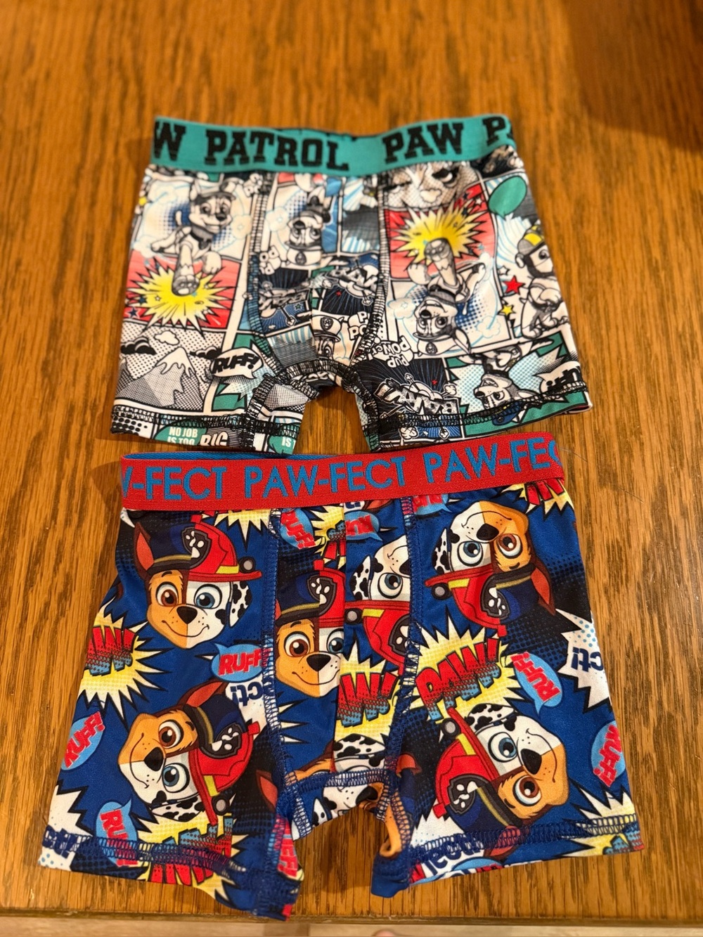 Paw Patrol Boys Boxer Briefs Bundle Size 4T 2 Pair